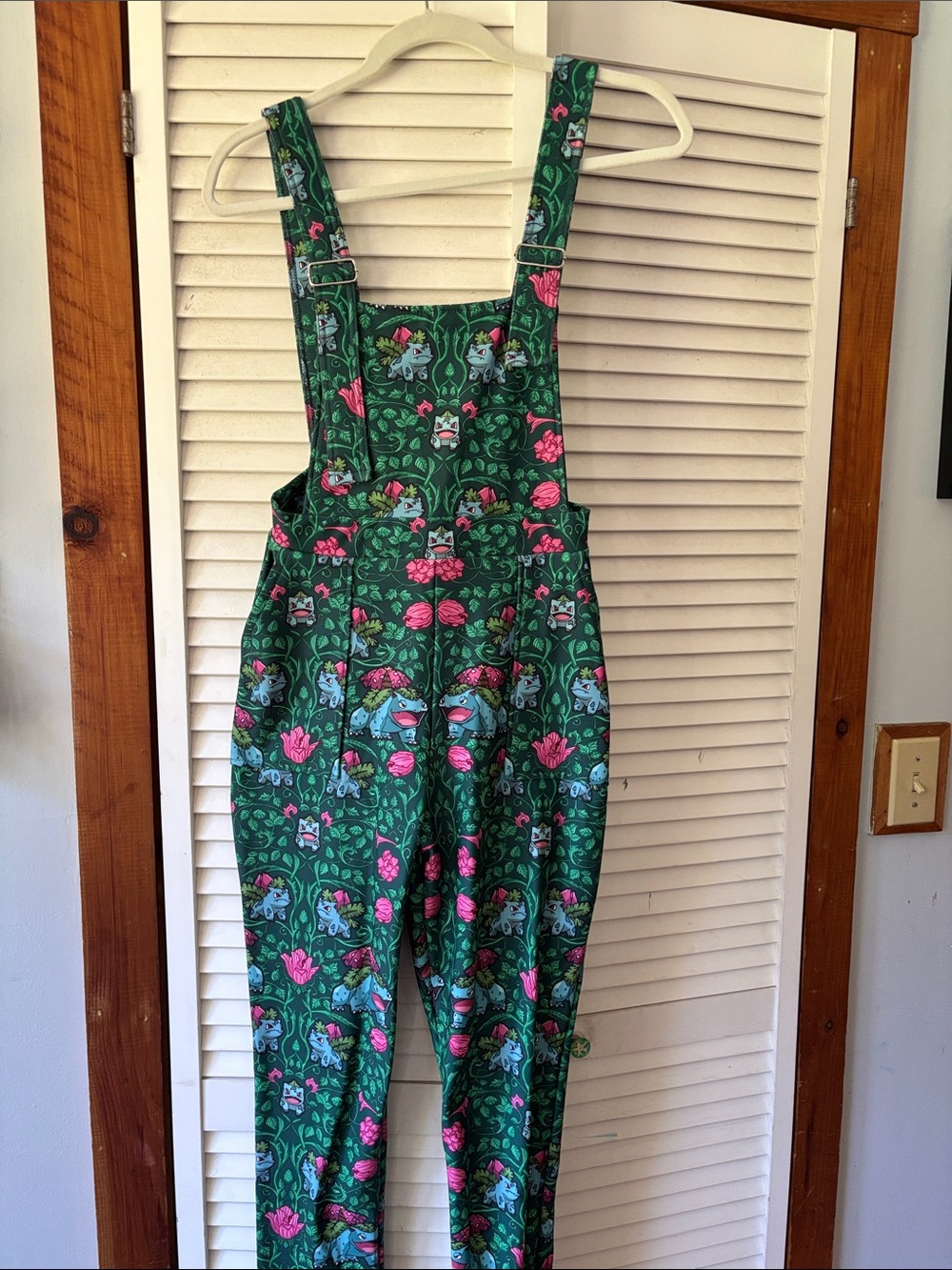 Blackmilk Bulbasaur Pokemon Floral Overall Jumpsuit